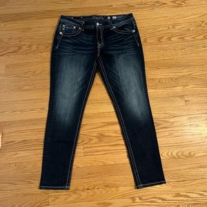 Miss Me Mid Rise Easy Skinny Jeans Size 33